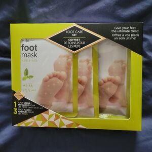 Foot Care Set - Green Foot Mask for Women